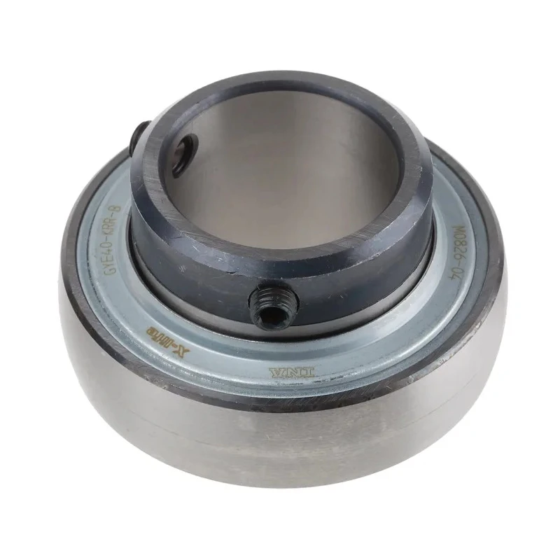 INA Bearing Insert 40 mm Inside Diameter 80 mm Outside Diameter Sealed Bore GYE40-XL-KRR-B