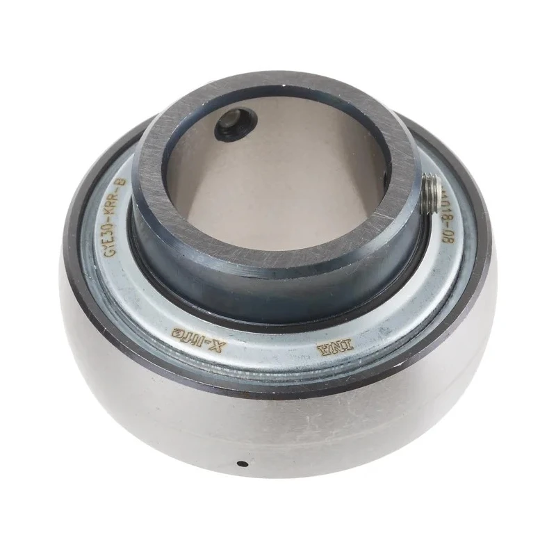 INA Bearing Insert 30 mm Inside Diameter 62 mm Outside Diameter Steel Sealed Bore Parallel GYE30-XL-KRR-B