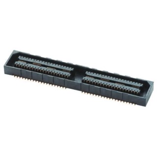 Samtec QSE Series Straight Surface PCB Socket 120-Contact 2 Row 0.8 mm Pitch Solder QSE-060-01-L-D-A
