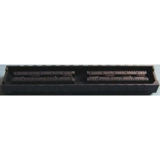 Samtec QSS Series Straight Surface PCB Socket 100-Contact 2 Row 0.635mm Pitch Solder QSS-050-01-L-D-A