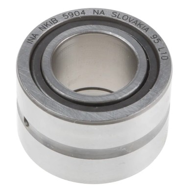INA 2 Row Double Row Angular Contact Ball Bearing 20 mm ID 37 mm OD 25 mm Race Width NKIB5904-XL