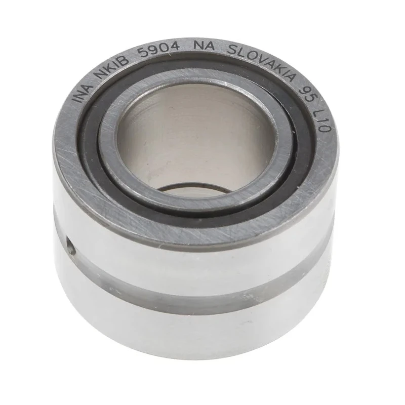 INA 2 Row Double Row Angular Contact Ball Bearing 20 mm ID 37 mm OD 25 mm Race Width NKIB5904-XL