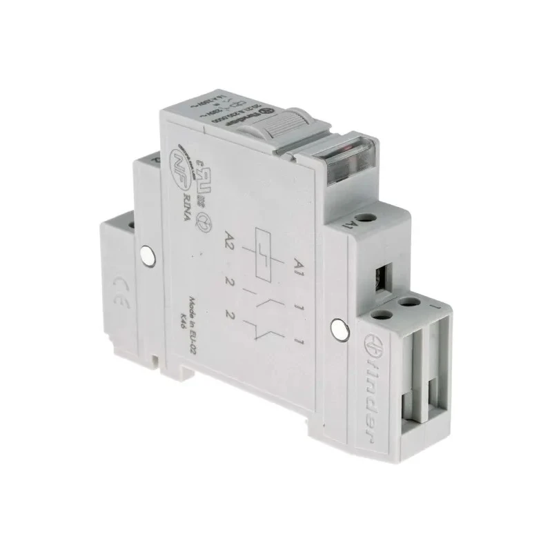 Finder DIN Rail Modular Step Relay 230V AC Coil 16A SPST 20.21.8.230.0000