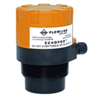 Flowline Reflective Ultrasonic Liquid Level Transmitter USB Interface Polypropylene Housing US01