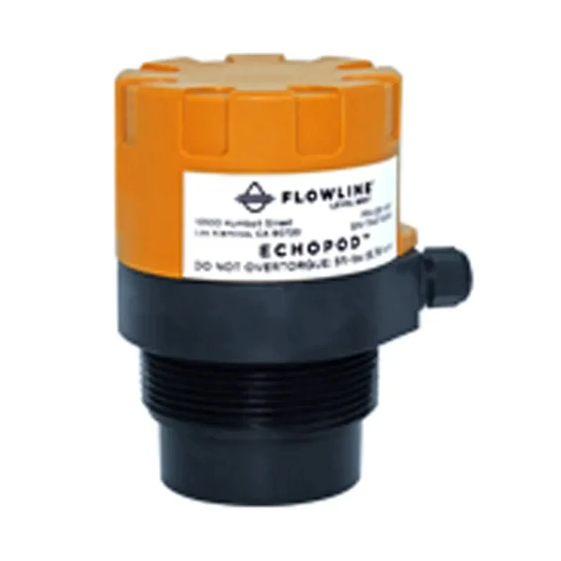 Flowline Reflective Ultrasonic Liquid Level Transmitter USB Interface Polypropylene Housing US01