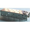 Samtec SFP Cage for MECT Transceiver Socket Grey SFPC Form Factor TP25 Series SFPC-SL