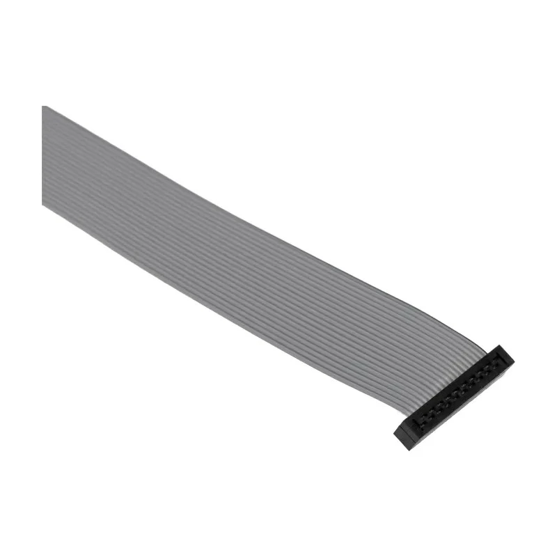 Samtec TCSD Series Flat Ribbon IDC Socket Cable Assembly 200 mm Length Tiger Eye IDC to Tiger Eye IDC TCSD-10-D-08.00-01-N