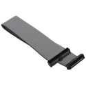 Samtec TCSD Series Flat Ribbon IDC Socket Cable Assembly 200 mm Length Tiger Eye IDC to Tiger Eye IDC TCSD-10-D-08.00-01-N