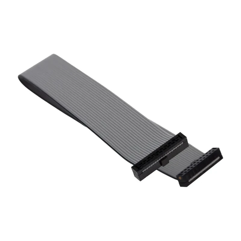 Samtec TCSD Series Flat Ribbon IDC Socket Cable Assembly 200 mm Length Tiger Eye IDC to Tiger Eye IDC TCSD-10-D-08.00-01-N