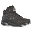 AIMONT VIGOREX Black Aluminium Toe Capped Unisex Ankle Safety Boots Size EU 42, UK 8, US 9, EN ISO 20345:2011 COBALT IA101 42