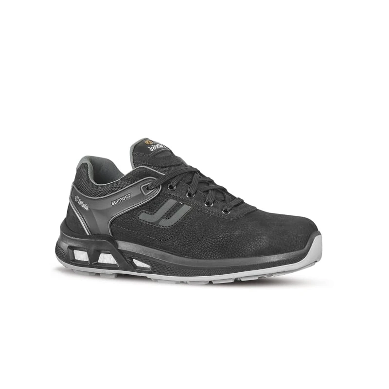 Jallatte J-energy Unisex Black Aluminium Safety Trainer Lace Up UK 8 EU 42 JALTONIC JY204 42
