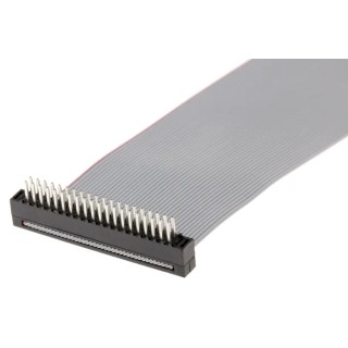 Samtec FFMD Series Ribbon Cable Flat 1.27 mm Pitch 20 Conductors 203.2 mm Length FFMD-20-T-08.00-01-N