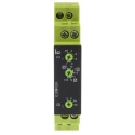 Tele DIN Rail Multifunction Timer Relay 1-Contact SPDT 24-240V AC/DC 0.05 s to 100 h E1ZMQ10