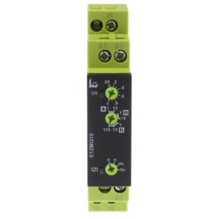 Tele DIN Rail Multifunction Timer Relay 1-Contact SPDT 24-240V AC/DC 0.05 s to 100 h E1ZMQ10