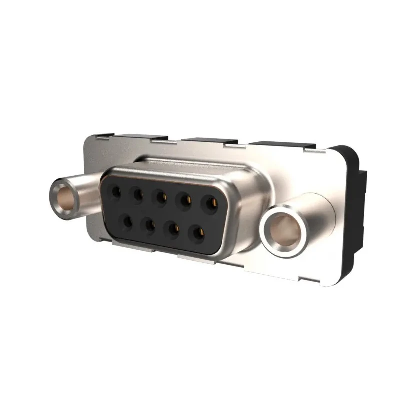 Amphenol Communications Solutions Delta D 9 Way Straight 2.74 mm Pitch Plug-in D-Sub Connector with Screw Male D09P24A6GV00LF