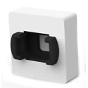 TE Connectivity Tactile Switch Cap Black Polyamide Square for Illuminated Tactile Switch 2311403-2