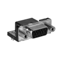 Amphenol Communications Solutions CD 15 Way Right Angle 2.285 mm Pitch Plug-in D-Sub Connector with Screw ICD15S13E4GV00LF