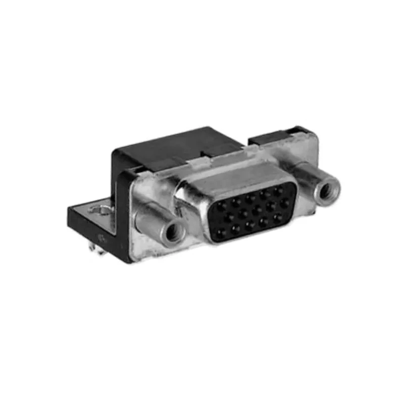 Amphenol Communications Solutions CD 15 Way Right Angle 2.285 mm Pitch Plug-in D-Sub Connector with Screw ICD15S13E4GV00LF