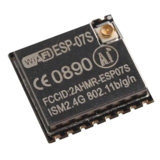 RF Solutions ESP-07S 3.6V WiFi Module, TCP/IP, FTP, HTTP ESP-07S