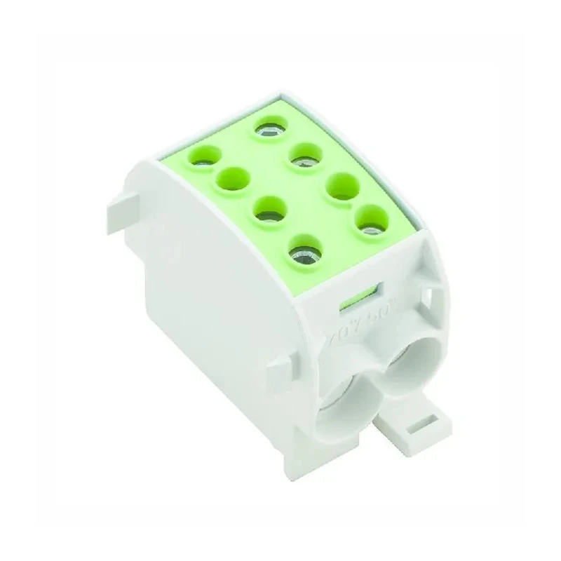 Weidmüller Distribution Block 2 Way, 1 kV AC, 1 kV DC, 300 A, Green 1561790000