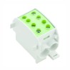 Weidmüller Distribution Block 2 Way, 1 kV AC, 1 kV DC, 300 A, Green 1561790000