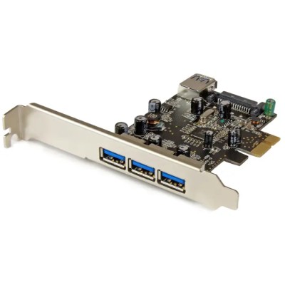 StarTech.com 4 Port USB 3.0 PCIe Expansion Card with UASP Support PEXUSB3S42