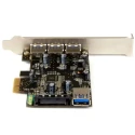 StarTech.com 4 Port USB 3.0 PCIe Expansion Card with UASP Support PEXUSB3S42