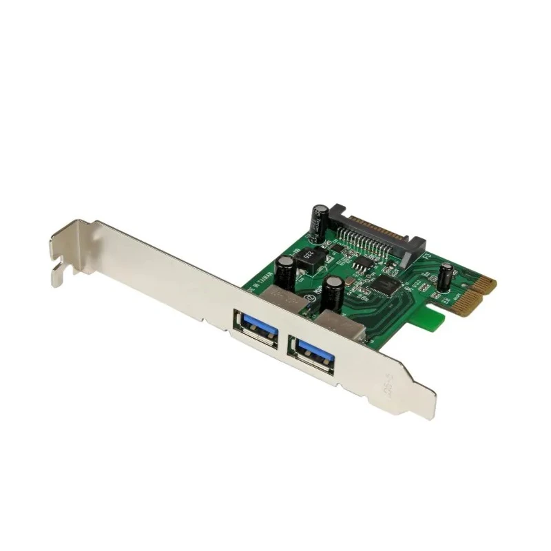 StarTech.com 2 Port USB 3.0 PCIe Card with UASP Support, Dual External USB 3.0 Ports PEXUSB3S24