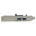 StarTech.com 2 Port USB 3.0 PCIe Card with UASP Support, Dual External USB 3.0 Ports PEXUSB3S24