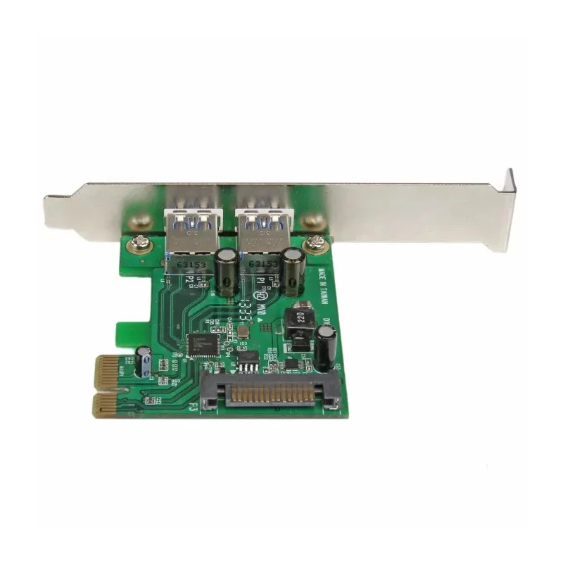 StarTech.com 2 Port USB 3.0 PCIe Card with UASP Support, Dual External USB 3.0 Ports PEXUSB3S24