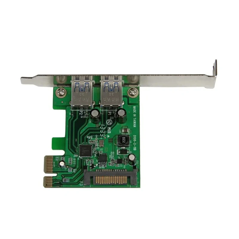 StarTech.com 2 Port USB 3.0 PCIe Card with UASP Support, Dual External USB 3.0 Ports PEXUSB3S24