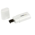 StarTech.com 2 Channel USB 2.0 External Sound Card with 3.5mm Mini Jack ICUSBAUDIO
