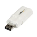 StarTech.com 2 Channel USB 2.0 External Sound Card with 3.5mm Mini Jack ICUSBAUDIO