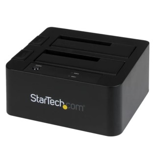 StarTech.com USB 3.0 2.5 in, 3.5 in Hard Drive Docking Station 143 x 132 x 70 mm SDOCK2U33EB
