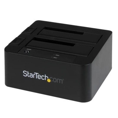 StarTech.com USB 3.0 2.5 in, 3.5 in Hard Drive Docking Station 143 x 132 x 70 mm SDOCK2U33EB