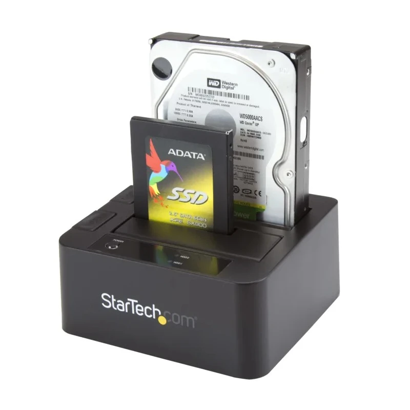 StarTech.com USB 3.0 2.5 in, 3.5 in Hard Drive Docking Station 143 x 132 x 70 mm SDOCK2U33EB