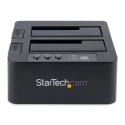 StarTech.com Hard Drive Docking Station USB 3.1, 2-Bay, Supports 2.5 in and 3.5 in Drives, 142 x 70 x 25.4 mm SDOCK2U313R