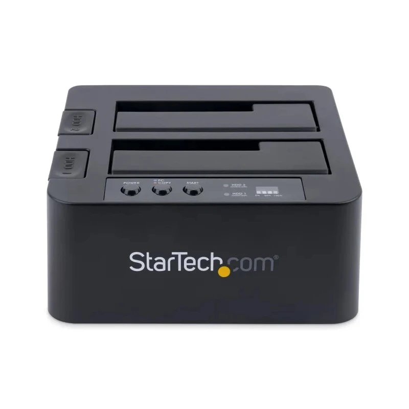 StarTech.com Hard Drive Docking Station USB 3.1, 2-Bay, Supports 2.5 in and 3.5 in Drives, 142 x 70 x 25.4 mm SDOCK2U313R