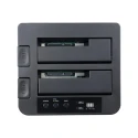 StarTech.com Hard Drive Docking Station USB 3.1, 2-Bay, Supports 2.5 in and 3.5 in Drives, 142 x 70 x 25.4 mm SDOCK2U313R