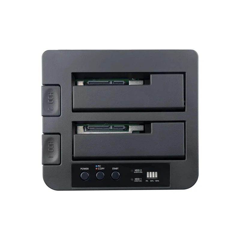 StarTech.com Hard Drive Docking Station USB 3.1, 2-Bay, Supports 2.5 in and 3.5 in Drives, 142 x 70 x 25.4 mm SDOCK2U313R