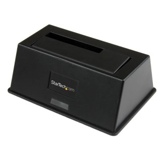 StarTech.com USB 3.0 Hard Drive Docking Station for 2.5 and 3.5 inch SATA HDD/SSD, 139x91x54 mm, UASP Support SDOCKU33BV
