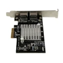 StarTech.com 2 Port PCIe RJ45 Network Card 1000Mbps Dual Gigabit Ethernet ST2000SPEXI