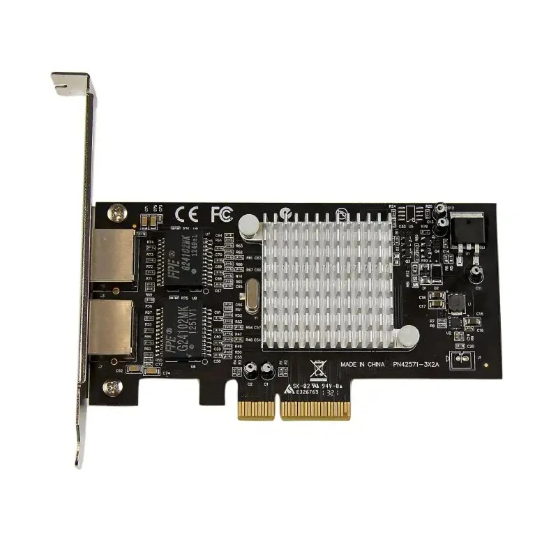 StarTech.com 2 Port PCIe RJ45 Network Card 1000Mbps Dual Gigabit Ethernet ST2000SPEXI