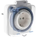 Theben Analogue Plug In Timer 230V AC Schuko Socket IP44 -TIMER 026 IP44 theben -timer 026 IP44
