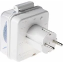 Theben Analogue Plug In Timer 230V AC Schuko Socket IP44 -TIMER 026 IP44 theben -timer 026 IP44