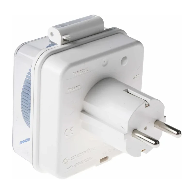 Theben Analogue Plug In Timer 230V AC Schuko Socket IP44 -TIMER 026 IP44 theben -timer 026 IP44
