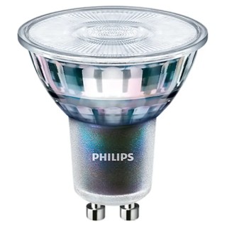 Philips Lighting MASTER LED ExpertColor LED Reflector Lamp 5.5W (50W Equivalent) 4000K Cool White 400lm 220-240V 97 CRI GU10