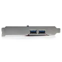 StarTech.com 2 Port USB Card PCI USB 3.0 Compatible PCI Bus, SATA Powered PCIUSB3S22