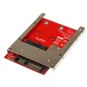 StarTech.com Hard Drive Adapter mSATA to 2.5-Inch SATA Interface 100 x 70 x 7 mm SAT32MSAT257