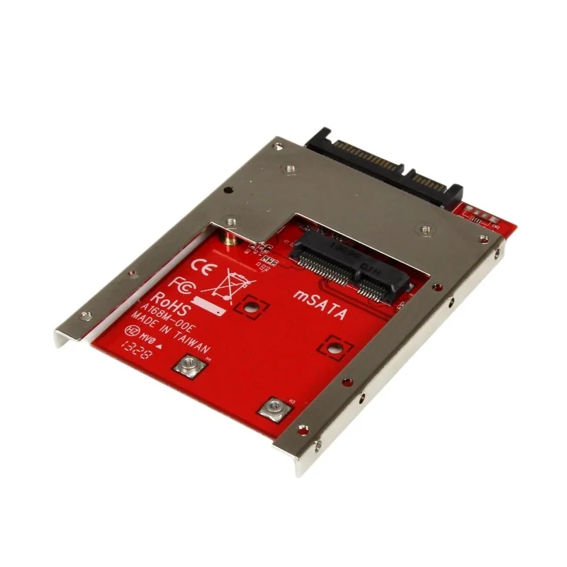 StarTech.com Hard Drive Adapter mSATA to 2.5-Inch SATA Interface 100 x 70 x 7 mm SAT32MSAT257